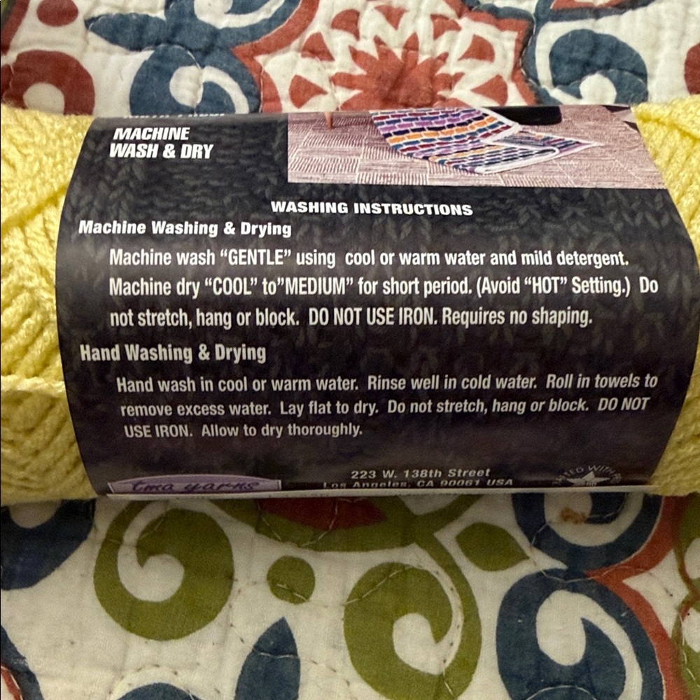 Fashion Knot Yellow Yarn Bundle 18 skeins - Picture 4 of 6